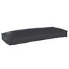 vidaXL Σετ Μαξιλαριών Πάγου 2 pcs Μαύρο 100 x 40 x 8 εκ Ύφασμα Oxford
