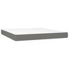 vidaXL &Kappa;&rho;&epsilon;&beta;ά&tau;&iota; Boxspring &mu;&epsilon; &Sigma;&tau;&rho;ώ&mu;&alpha; &Sigma;&kappa;&omicron;ύ&rho;&omicron; &Gamma;&kappa;&rho;&iota; 180x200 &epsilon;&kappa; &Upsilon;&phi;&alpha;&sigma;&mu;ά&tau;&iota;&nu;
