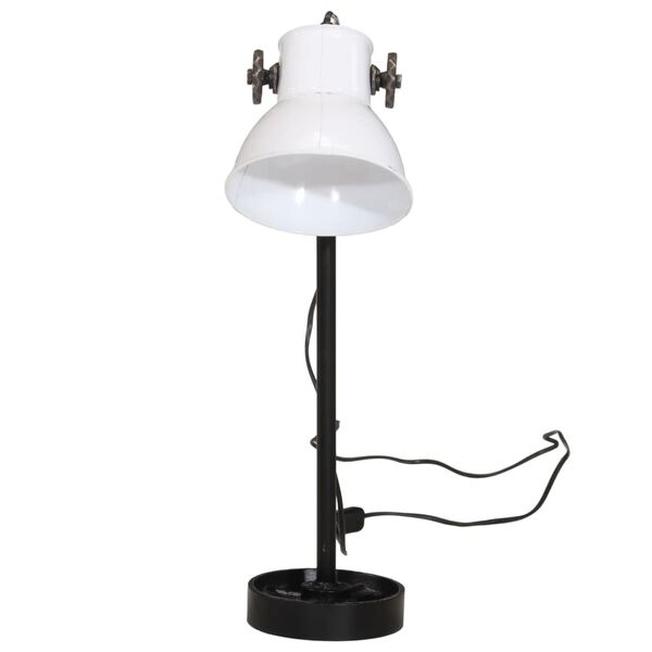 vidaXL Φωτιστικό Οροφής 25 W Αντικέ Λευκό 15x15x55 εκ. Ε27