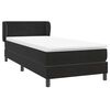 vidaXL &Kappa;&rho;&epsilon;&beta;ά&tau;&iota; Boxspring &mu;&epsilon; &Sigma;&tau;&rho;ώ&mu;&alpha; &Mu;&alpha;ύ&rho;&omicron; 90x210 &epsilon;&kappa;. &Beta;&epsilon;&lambda;&omicron;ύ&delta;&iota;&nu;&omicron;