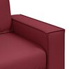 vidaXL Πολυθρόνα-καναπές Μπορντό 160 x 78 x 84 εκ. Δερματίνη