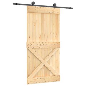vidaXL &Sigma;&upsilon;&rho;ό&mu;&epsilon;&nu;&eta; &Pi;ό&rho;&tau;&alpha; 100 x 210 cm &Sigma;&upsilon;&mu;&pi;&alpha;&gamma;έ&sigmaf; &Xi;ύ&lambda;&omicron; &Pi;&epsilon;ύ&kappa;&omicron;&upsilon; (&Alpha;&kappa;&alpha;&tau;έ&rho;&gamma;&alpha;&sigma;&tau;&omicron;)
