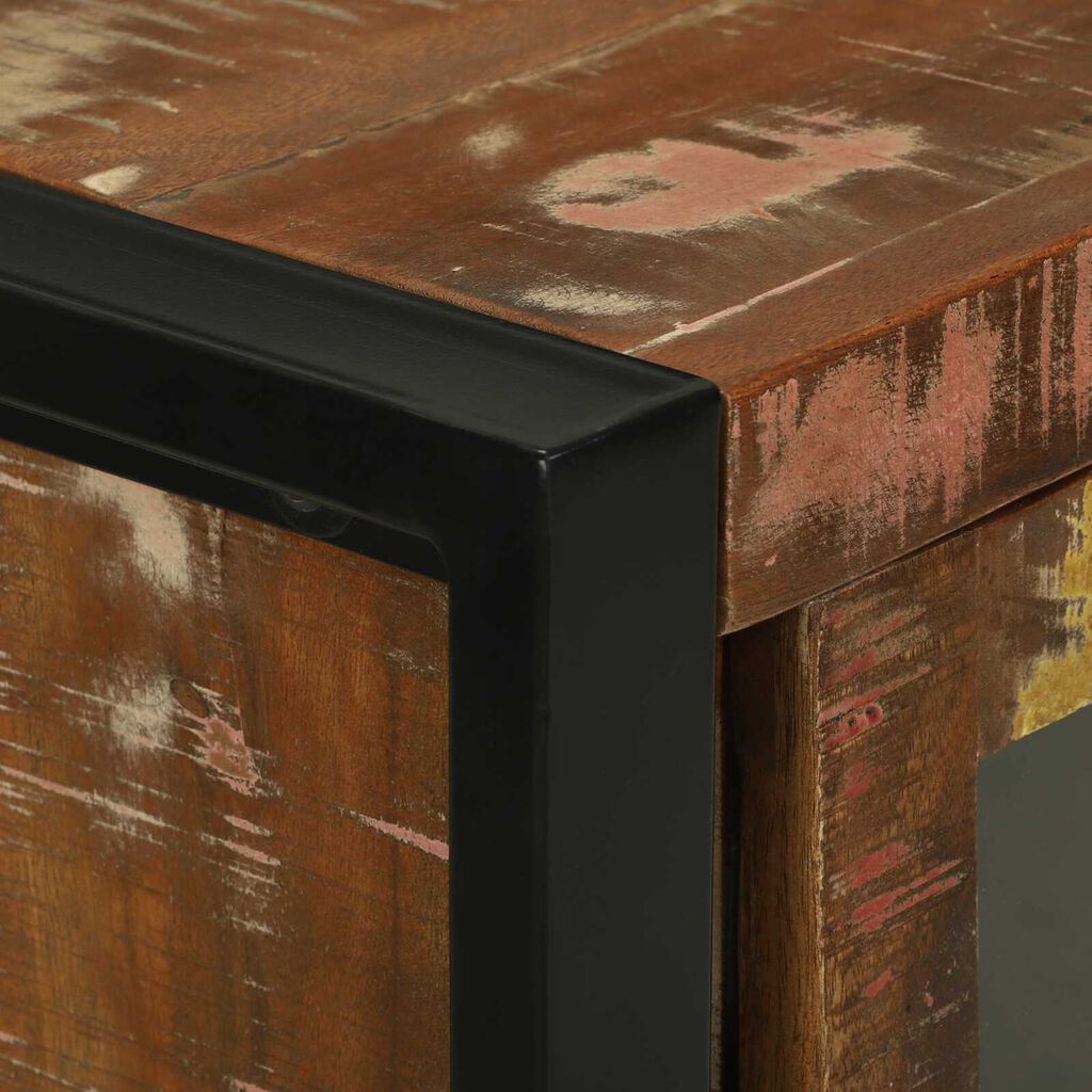 vidaXL Ντουλάπι Μπάνιου Πολύχρωμο 40x30x60 εκ. Σταθερό Ξύλο Ανακυκλωμένο