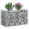 vidaXL &Alpha;&nu;&alpha;&sigma;&eta;&kappa;&omega;&mu;έ&nu;&omicron; &kappa;&rho;&epsilon;&beta;ά&tau;&iota; gabion &Alpha;&sigma;&eta;&mu;ί 50 x 100 x 60 &epsilon;&kappa;