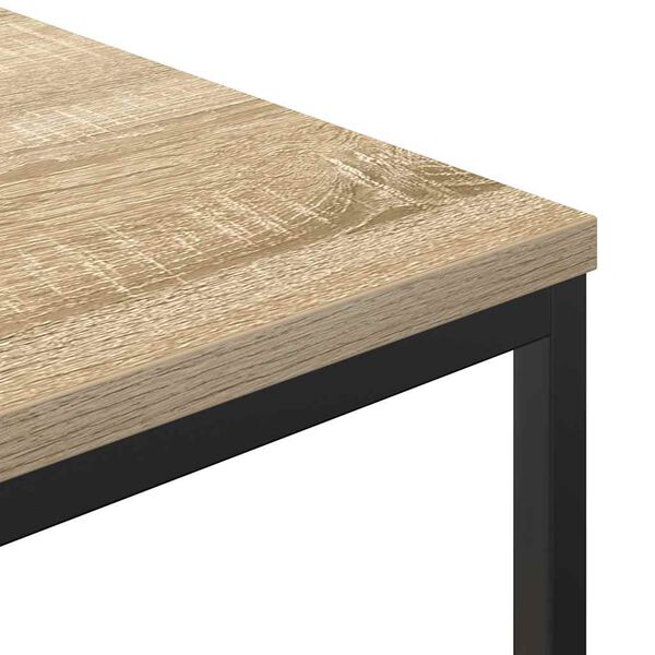 vidaXL Ντουλάπι μπάνιου με ράφια Sonoma δρυς 36x35x165 εκ.