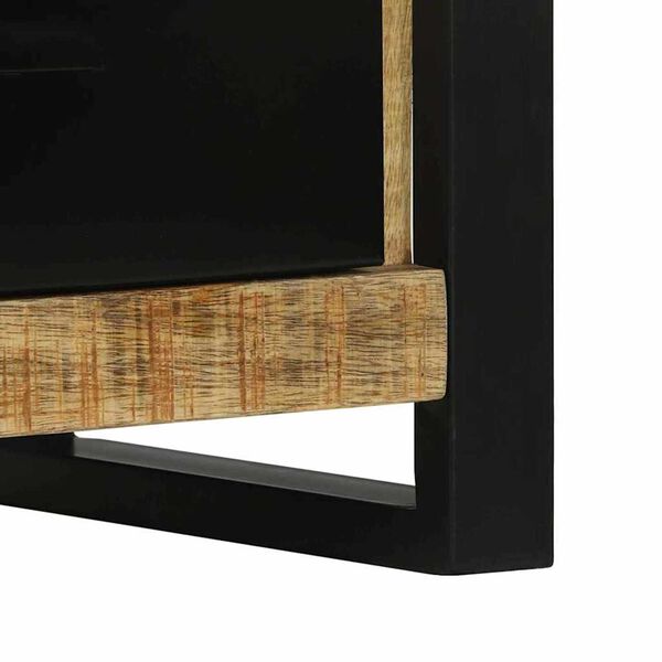 vidaXL Ντουλάπα Μπάνιου με ράφι Καφέ 40 x 30 x 90 cm Μασίφ ξύλο μάνγκο