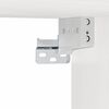 vidaXL Κομοδίνο με συρτάρι Λευκό 39 x 34 x 16.5 εκ. Μασίφ ξύλο πεύκου
