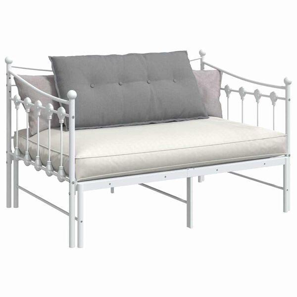 vidaXL Μαξιλάρι Πλάτης Ανοιχτό γκρι 100 x 19 x 50 εκ ύφασμα