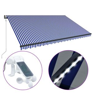 vidaXL &Tau;έ&nu;&tau;&alpha; &mu;&epsilon; &Alpha;&iota;&sigma;&theta;&eta;&tau;ή&rho;&alpha; &Alpha;&nu;έ&mu;&omicron;&upsilon; & LED &Mu;&pi;&lambda;&epsilon; / &Lambda;&epsilon;&upsilon;&kappa;ή 500 x 300 &epsilon;&kappa;.