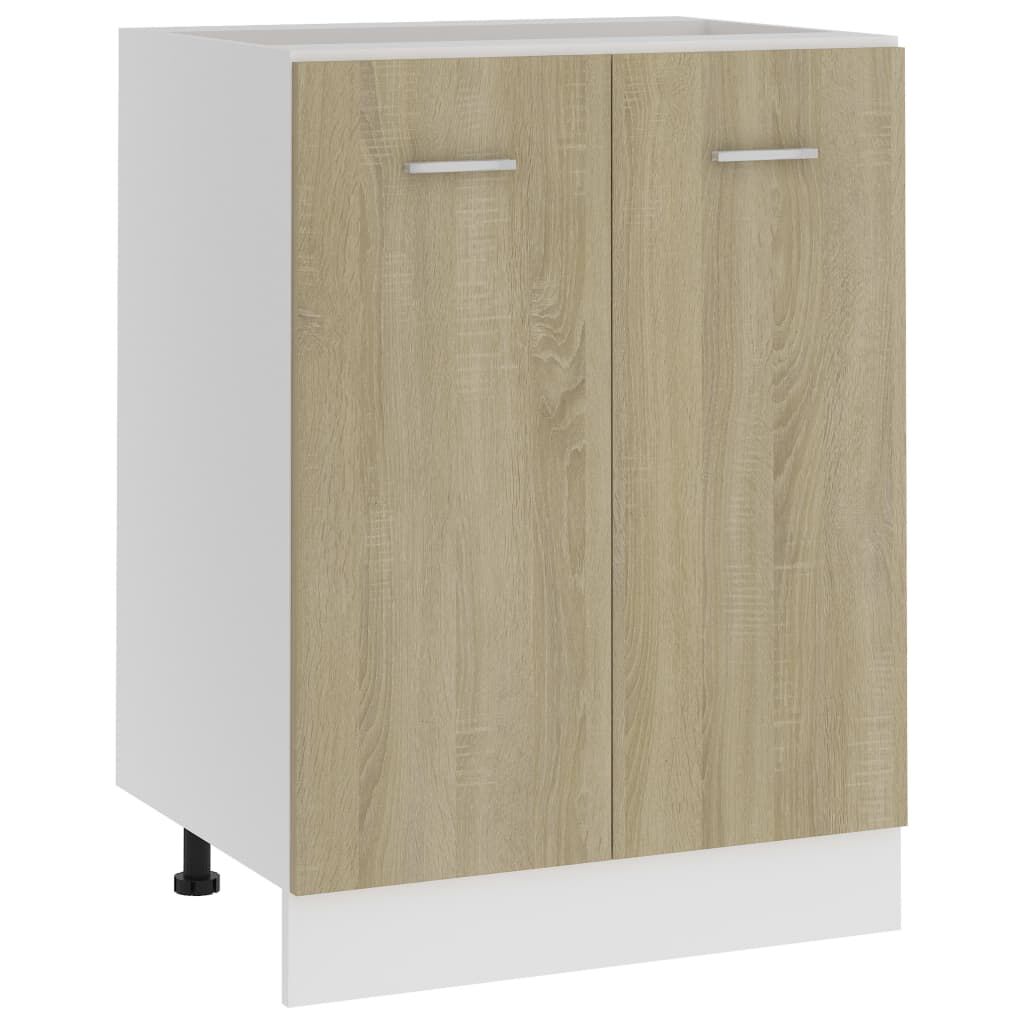 vidaXL Ντουλάπι Δαπέδου Lyon Sonoma Δρυς 60 x 46 x 81,5 εκ. Επεξ. Ξύλο