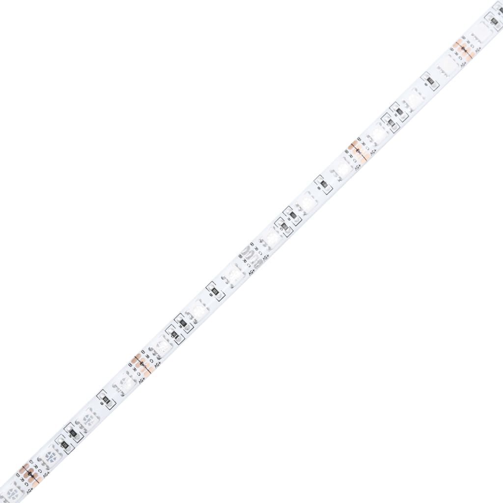vidaXL Έπιπλο Τηλεόρασης με LED Λευκό 60 x 35 x 40 εκ.