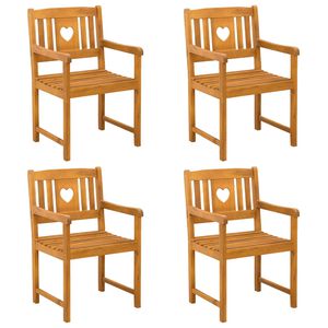 vidaXL &Kappa;&alpha;&rho;έ&kappa;&lambda;&epsilon;&sigmaf; &Kappa;ή&pi;&omicron;&upsilon; 4 pcs &Phi;&upsilon;&sigma;&iota;&kappa;ό &Sigma;&tau;&epsilon;&rho;&epsilon;ό &Xi;ύ&lambda;&omicron; &Alpha;&kappa;&alpha;&kappa;ί&alpha;&sigmaf;
