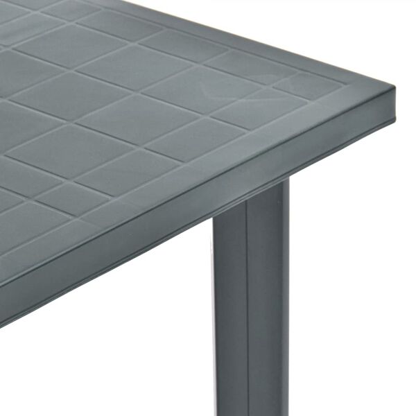 vidaXL Τραπέζι Κήπου Πράσινο 80 x 75 x 72 εκ. Πλαστικό