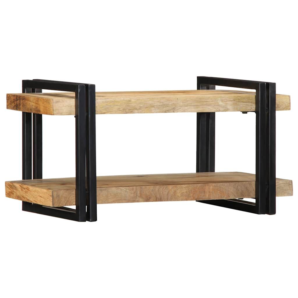 vidaXL Ράφι τοίχου 70x33x35 cm Στερεό ακατέργαστο ξύλο Mango