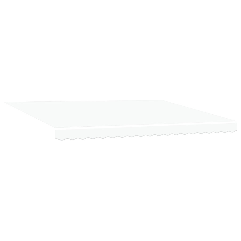 vidaXL Αυτόματη Ανασυρόμενη Τέντα Λευκή 450x300 cm