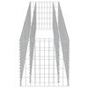 vidaXL Συρματοκιβώτιο-Γλάστρα Υπερυψωμένη 270x50x50 εκ. Γαλβ. Χάλυβας
