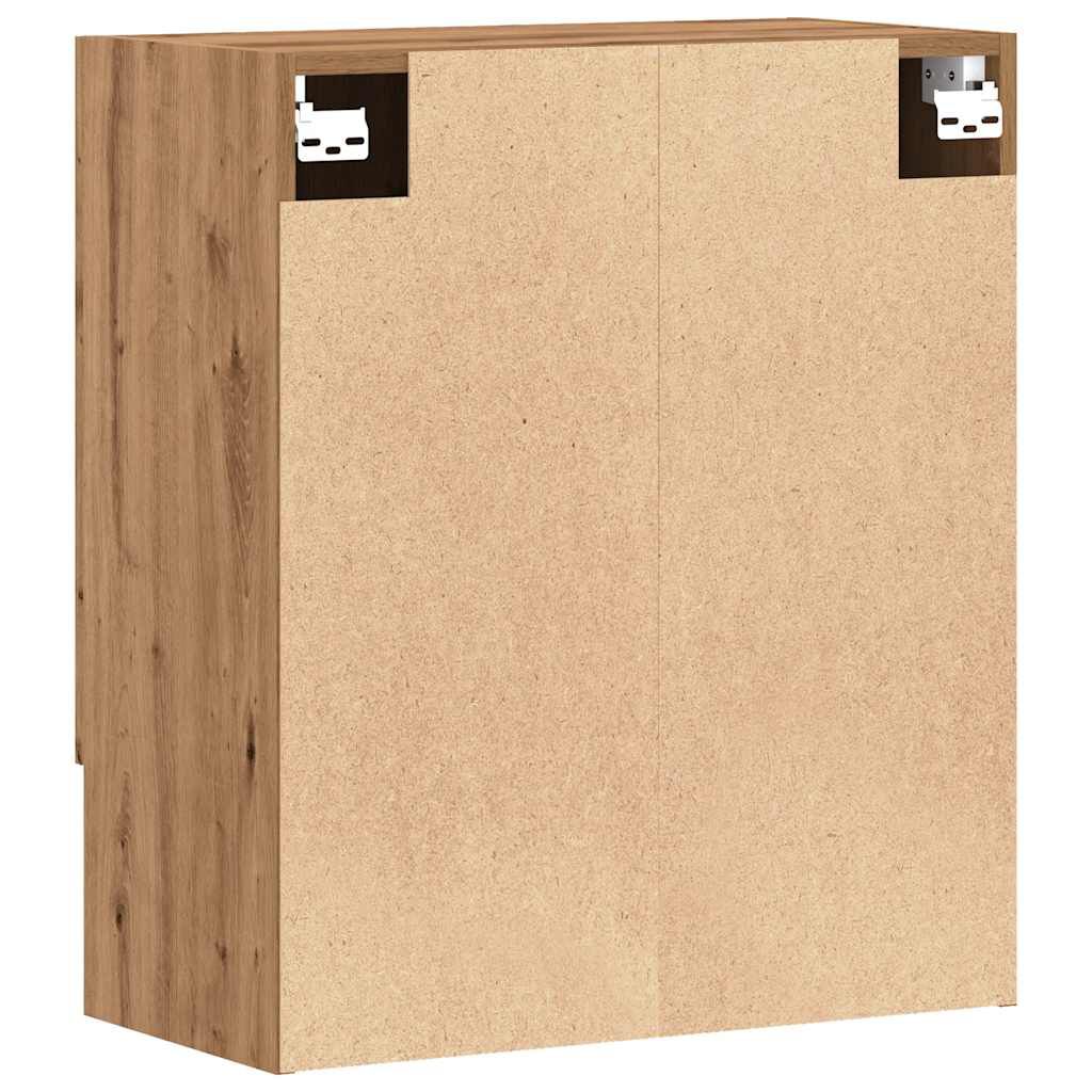 vidaXL Ντουλάπι Τοίχου τεχνίτης Δρυς 60x31x70 εκ. Επεξεργασμένο Ξύλο