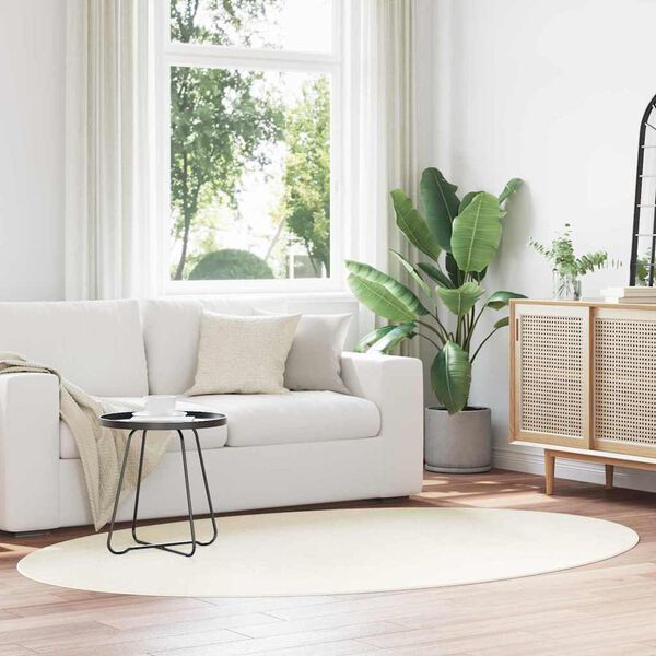 vidaXL &Chi;&alpha;&lambda;&iota;ά &chi;ώ&rho;&omicron;&upsilon; &Omega;&omicron;&epsilon;&iota;&delta;ή&sigmaf; HUARTE &Kappa;&rho;&epsilon;&mu; 160 x 230 cm 100% &Pi;&omicron;&lambda;&upsilon;&epsilon;&sigma;&tau;έ&rho;&alpha;&sigmaf;