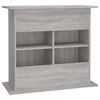 vidaXL Βάση Ενυδρείου Γκρι Sonoma 81x36x73 εκ. από Επεξεργασμένο Ξύλο