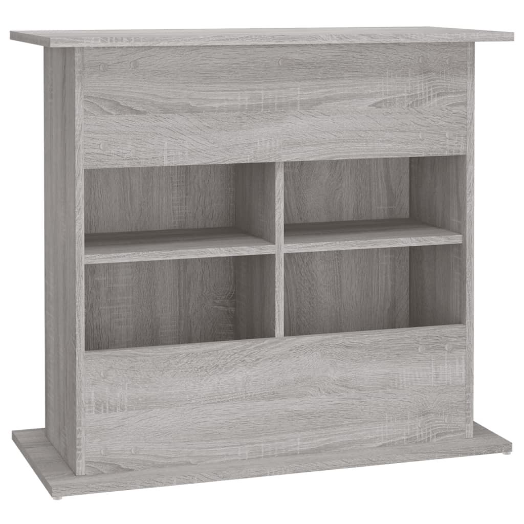 vidaXL Βάση Ενυδρείου Γκρι Sonoma 81x36x73 εκ. από Επεξεργασμένο Ξύλο