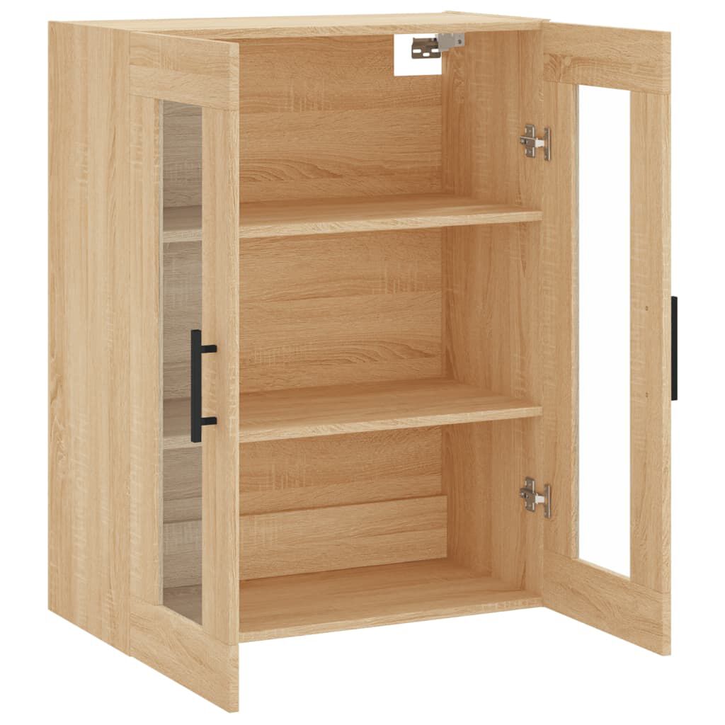 vidaXL Ντουλάπι Επιτοίχιο Sonoma Δρυς 69,5 x 34 x 90 εκ.