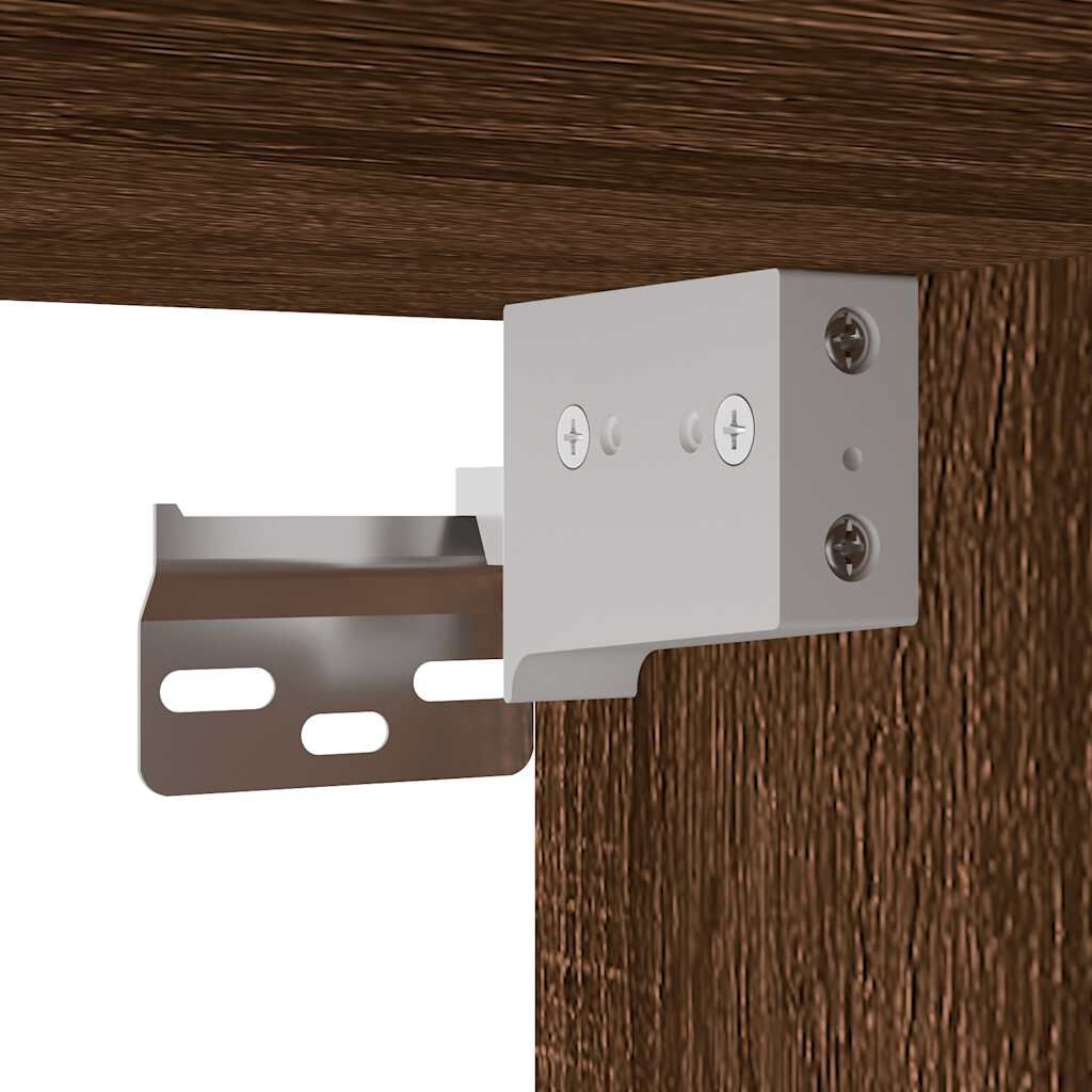 vidaXL Έπιπλο Τηλεόρασης Καφέ Δρυς 60x31x39,5 εκ. Επεξεργασμένο Ξύλο