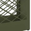 vidaXL Σχέδιο & βάση αποθήκευσης Λαδί 28 x 12 x 41 εκ Ατσάλι