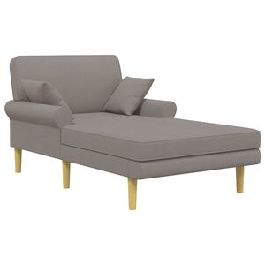 vidaXL &Alpha;&nu;ά&kappa;&lambda;&iota;&nu;&tau;&rho;&omicron; Taupe Ύ&phi;&alpha;&sigma;&mu;&alpha;