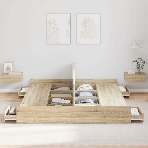 vidaXL &Kappa;&rho;&epsilon;&beta;ά&tau;&iota; &mu;&epsilon; &alpha;&pi;&omicron;&theta;&eta;&kappa;&epsilon;&upsilon;&tau;&iota;&kappa;ό &chi;ώ&rho;&omicron; &Delta;&rho;ύ&sigmaf; Sonoma 200 x 200 cm