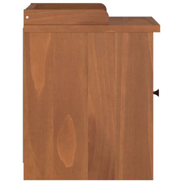 vidaXL Πάγκος διαδρόμου "SANDNES" 45x40x50 εκ.Πεύκο μασίφ ξύλο