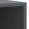 vidaXL Κομοδίνα 2 τεμ. Σκούρο Γκρι 35 x 30 x 40 εκ. Μασίφ Ξύλο Πεύκου