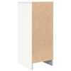 vidaXL Ντουλάπι Λευκή 29,5x34x76 εκ. από Επεξεργασμένο Ξύλο
