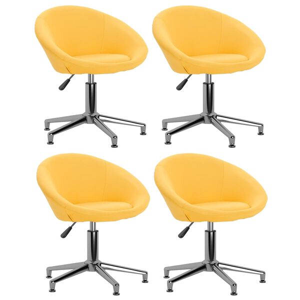 vidaXL &Kappa;&alpha;&rho;έ&kappa;&lambda;&epsilon;&sigmaf; &Tau;&rho;&alpha;&pi;&epsilon;&zeta;&alpha;&rho;ί&alpha;&sigmaf; &Pi;&epsilon;&rho;&iota;&sigma;&tau;&rho;&epsilon;&phi;ό&mu;&epsilon;&nu;&epsilon;&sigmaf; 4 &tau;&epsilon;&mu; &Kappa;ί&tau;&rho;&iota;&nu;&epsilon;&sigmaf; &Upsilon;&phi;&alpha;&sigma;&mu;ά&tau;&iota;&nu;&epsilon;&sigmaf;