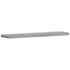 vidaXL Ράφια Τοίχου 4 τεμ. Γκρι Sonoma 40x10x1,5 εκ. Επεξεργ. Ξύλο
