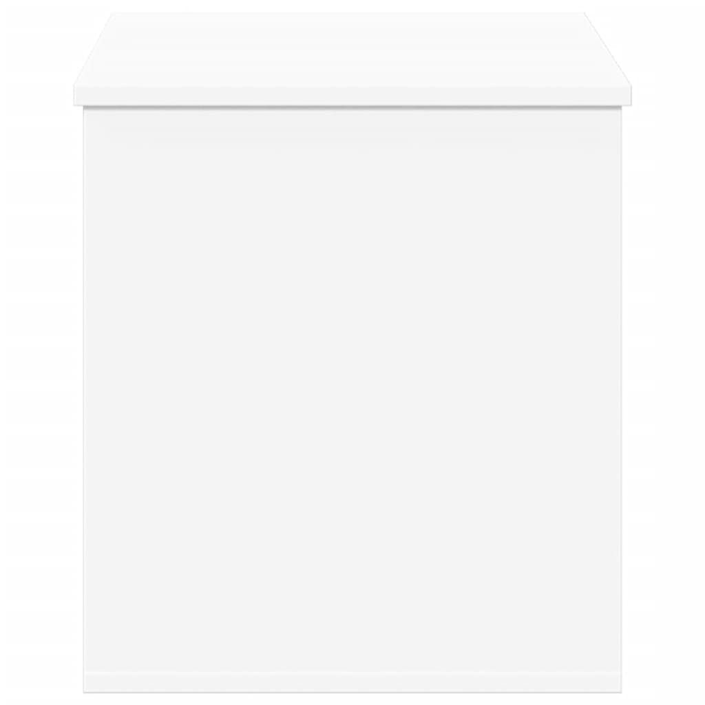 vidaXL Κουτί Αποθήκευσης Λευκό 100x42x46 εκ. Επεξεργασμένο Ξύλο