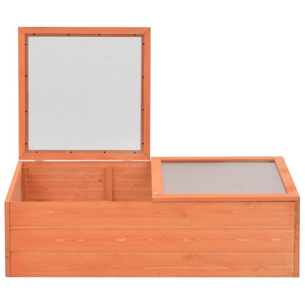 vidaXL Θερμοκήπιο 100x50x34 εκ. Ξύλινο