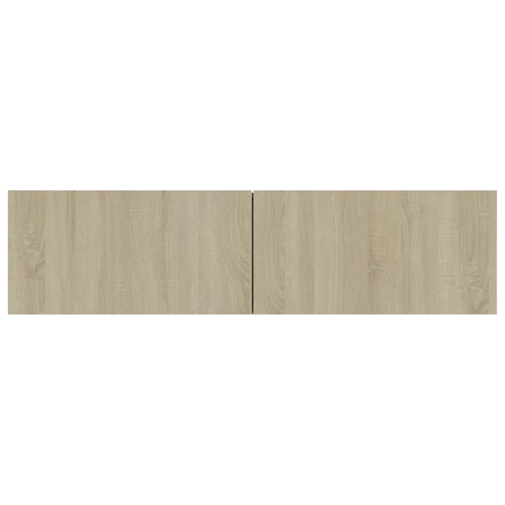 vidaXL Έπιπλο Τηλεόρασης Sonoma Δρυς 120x30x30 εκ. από Επεξ. Ξύλο