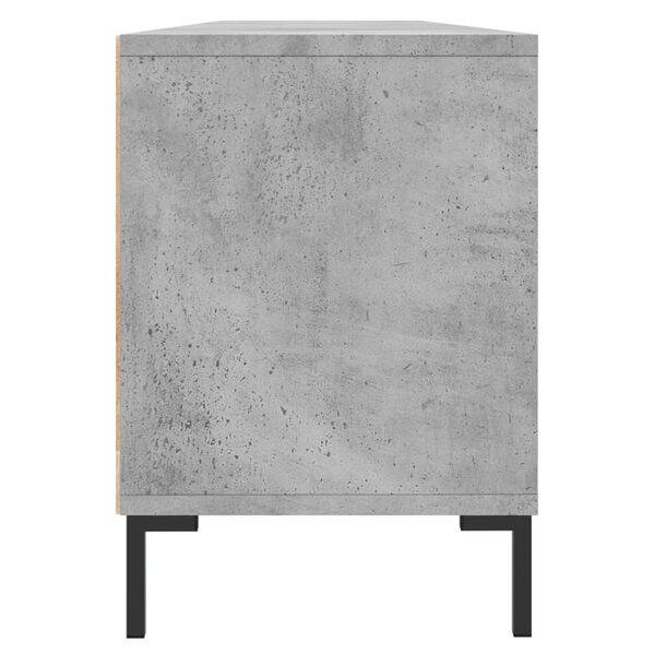 vidaXL Έπιπλο Τηλεόρασης Γκρι Σκυρ. 150x30x44,5 εκ. Επεξ. Ξύλο
