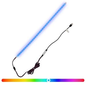 vidaXL &Lambda;&omega;&rho;ί&delta;&alpha; LED 55 cm &Pi;&omicron;&lambda;ύ&chi;&rho;&omega;&mu;&omicron; PVC