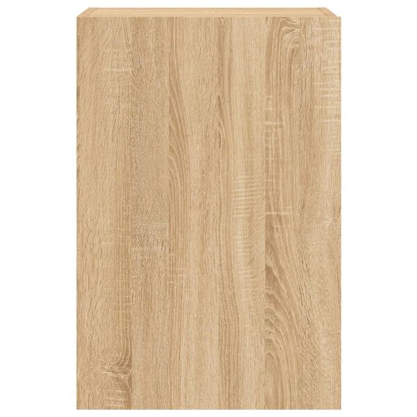 vidaXL Έπιπλο Τοίχου Τηλεόρασης Sonoma Δρυς 40,5x30x60 εκ. Επεξ. Ξύλο