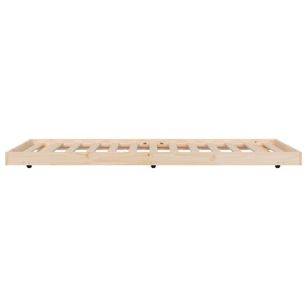 vidaXL Σκελετός Κρεβ. Χωρίς Στρώμα 80x200 εκ. Μασίφ Ξύλο Πεύκου