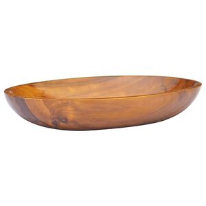 vidaXL &Nu;&iota;&pi;&tau;ή&rho;&alpha;&sigmaf; 60 x 40 x 10 &epsilon;&kappa;. &alpha;&pi;ό &Mu;&alpha;&sigma;ί&phi; &Xi;ύ&lambda;&omicron; Teak