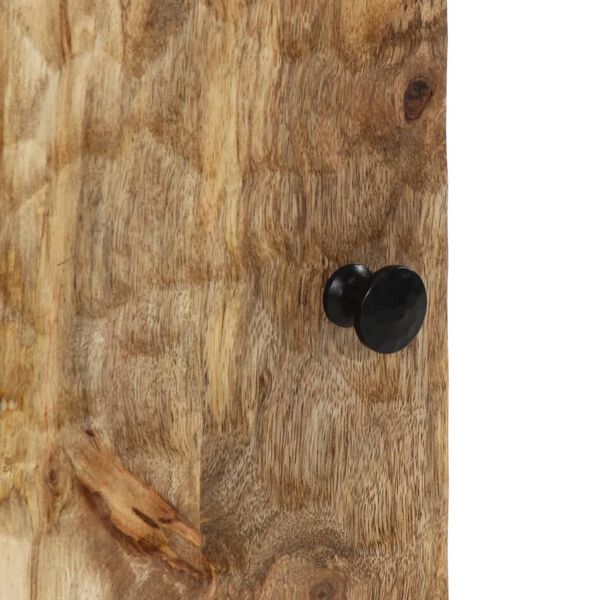 vidaXL Ντουλάπι Μπάνιου 38 x 33 x 58 εκ. από Μασίφ Ξύλο Μάνγκο