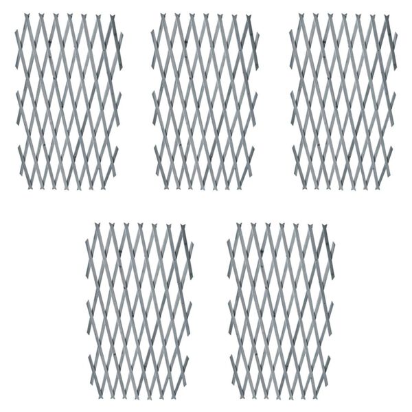 vidaXL &Kappa;&alpha;&phi;&alpha;&sigma;&omega;&tau;ό &Phi;&rho;ά&chi;&tau;&eta;&sigmaf; 5 &tau;&epsilon;&mu;. &Gamma;&kappa;&rho;&iota; 180x90 &epsilon;&kappa;. &alpha;&pi;ό &Mu;&alpha;&sigma;ί&phi; &Xi;ύ&lambda;&omicron; &Epsilon;&lambda;ά&tau;&eta;&sigmaf;