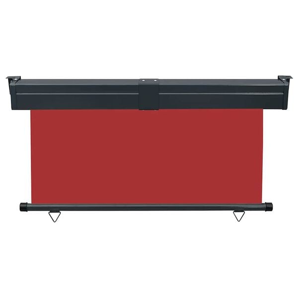 vidaXL Σκίαστρο Βεράντας Πλαϊνό Κόκκινο 145 x 250 εκ.
