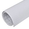 vidaXL Μεμβράνη Αυτοκινήτου 3D Λευκή 100 x 150 εκ.