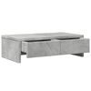 vidaXL Βάση Οθόνης με Συρτάρια Γκρι Σκυρ. 50x27x15 εκ. Επεξεργ. Ξύλο