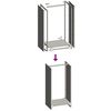vidaXL Ράφι Καυσόξυλων Μαύρο 40x30x80 εκ. Χάλυβας ψυχρής έλασης