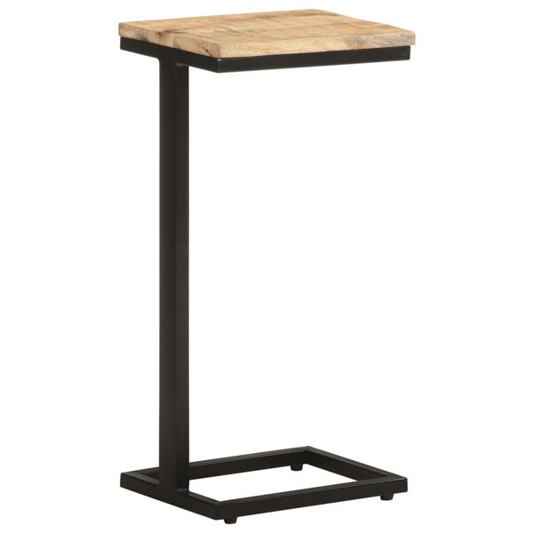 vidaXL Τραπέζια Βοηθητικά 2 τεμ. 31,5x24,5x64,5 εκ. Ακατ. Ξύλο Μάνγκο