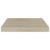 vidaXL Ράφι Τοίχου Χρώμα Δρυός 40x23x3,8 εκ. MDF